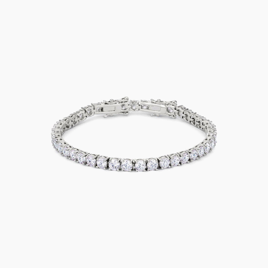 Clear Cubic Zirconia Tennis Bracelet